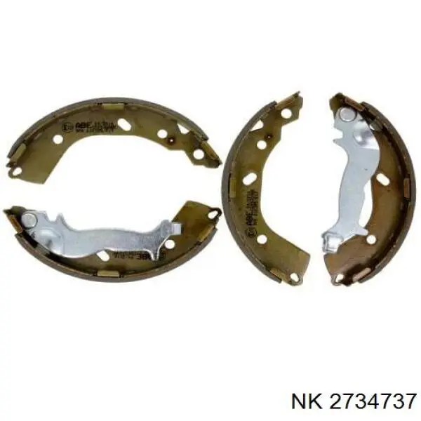 Тормоза рабочие задние ножные и тормозные барабаны NK 2734737 цена, от 19.22 USD