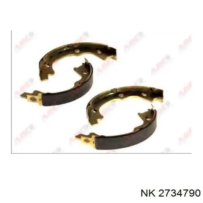 Колодки стояночного тормоза NK 2734790