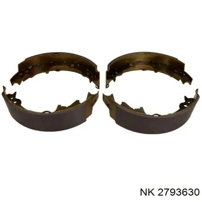 Тормоза рабочие задние ножные и тормозные барабаны NK 2793630 цена, от 38.87 USD