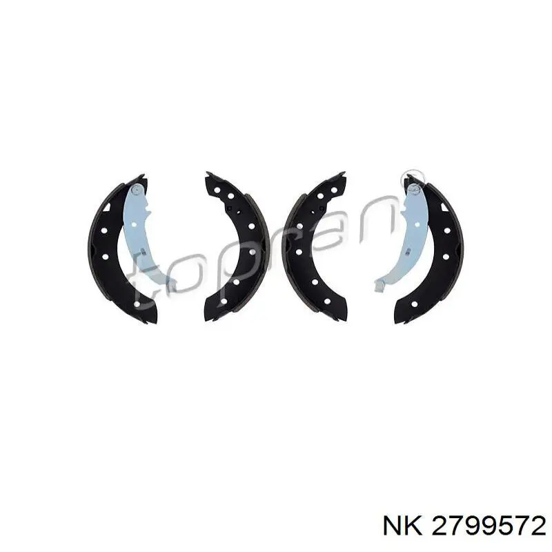 Барабанные колодки NK 2799572