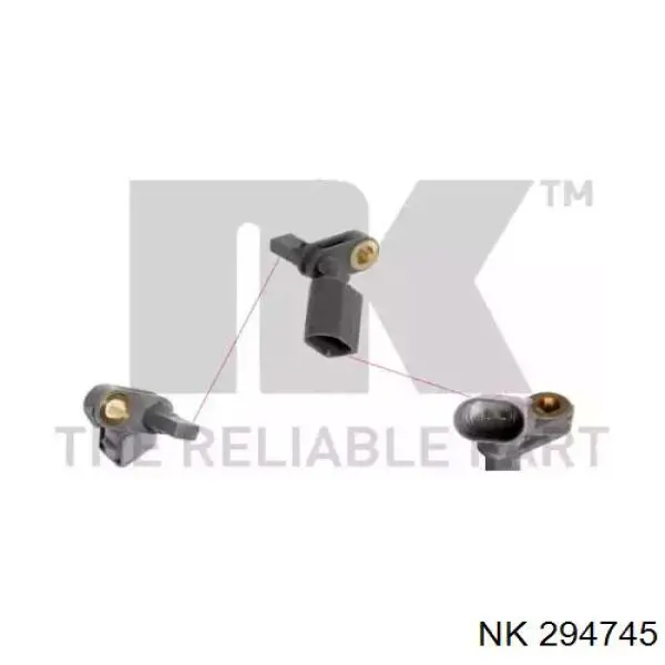 Датчик АБС (ABS) передний, правый VAG 6E0927804B цена, от 8.84 USD