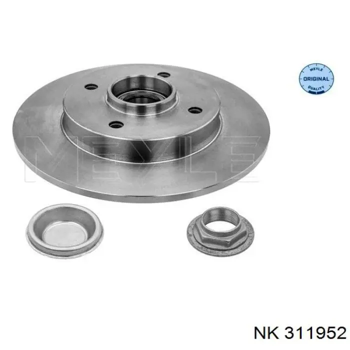 Тормозные диски 311952 NK