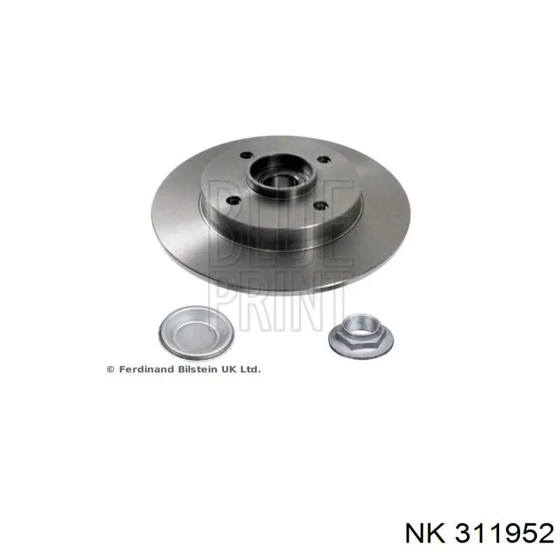 Задний дисковый тормоз NK 311952