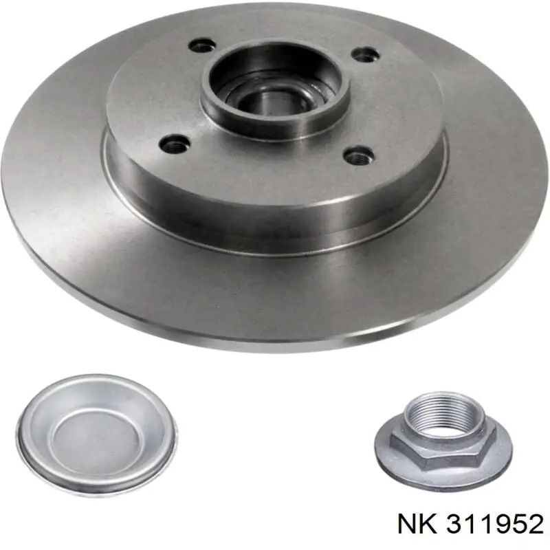 Задний тормозной диск NK 311952 цена, от 90.76 USD