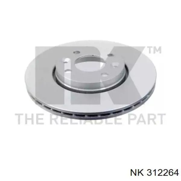 312264 NK диск тормозной передний
