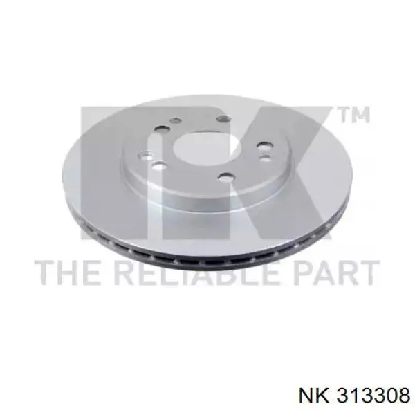 313308 NK диск тормозной передний