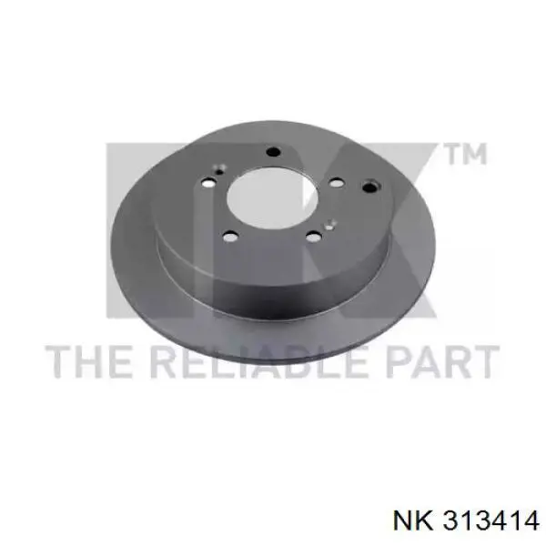 313414 NK диск тормозной задний