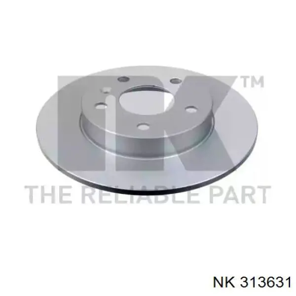 313631 NK диск тормозной задний