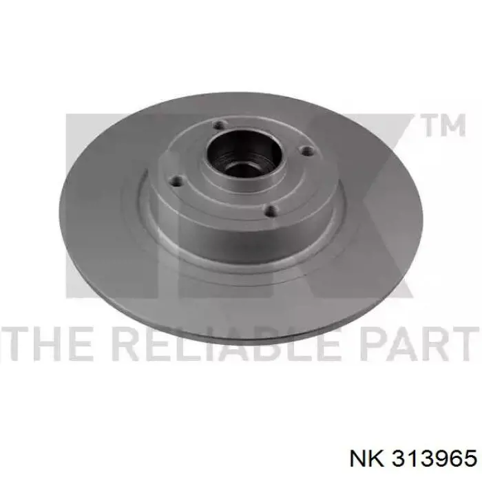 Задний тормозной диск NK 313965 цена, от 84.85 USD