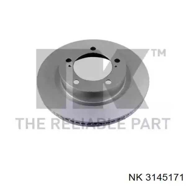 Передние тормозные диски 3145171 NK