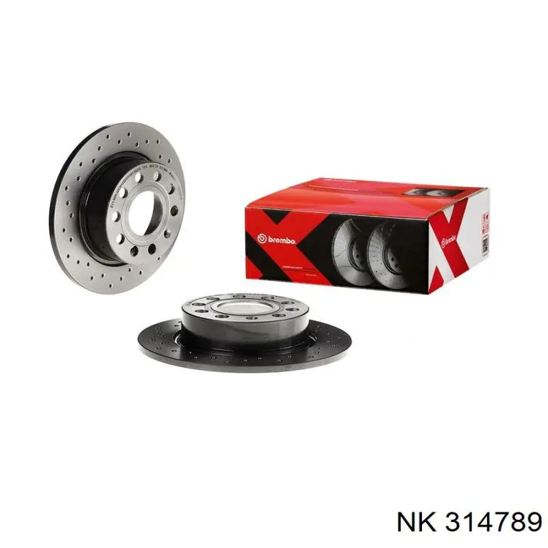 Задний дисковый тормоз NK 314789