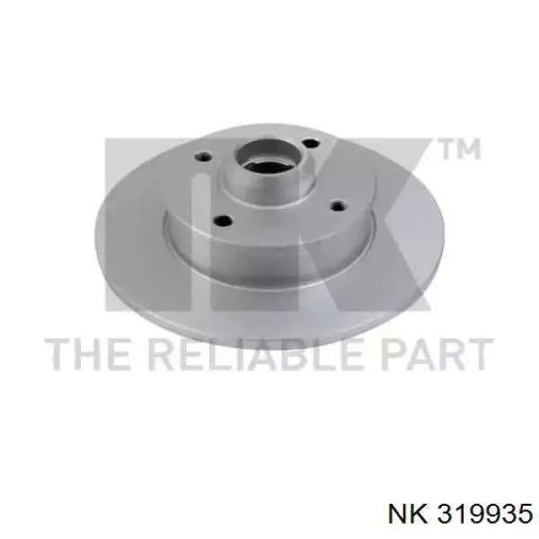 Тормозные диски 319935 NK