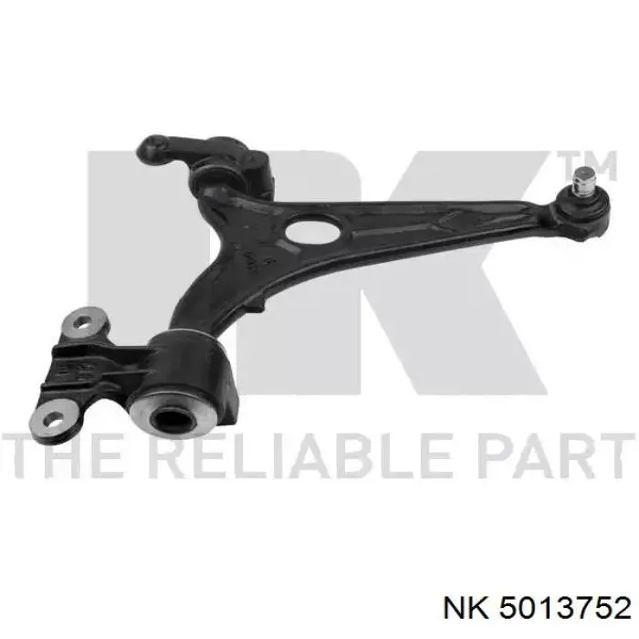 5013752 NK braço oscilante inferior direito de suspensão dianteira