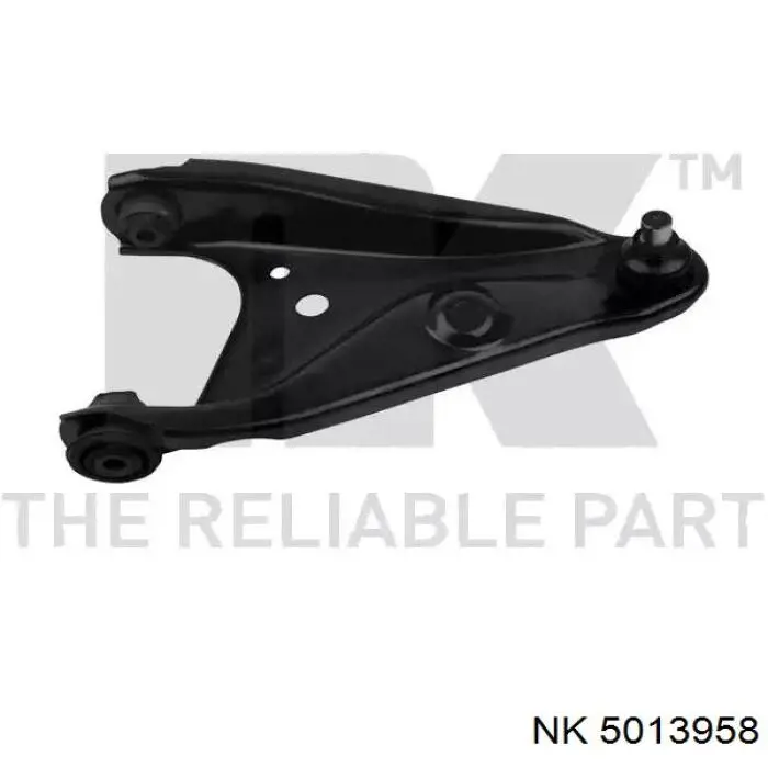 5013958 NK braço oscilante inferior direito de suspensão dianteira