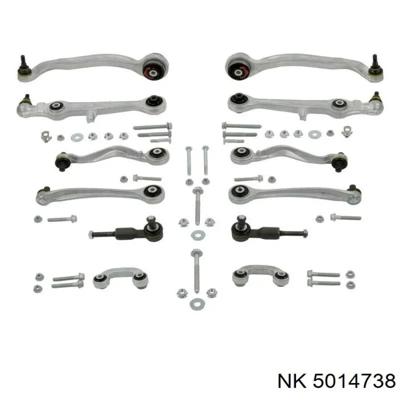 Купить 5014738 NK Комплект рычагов передней подвески