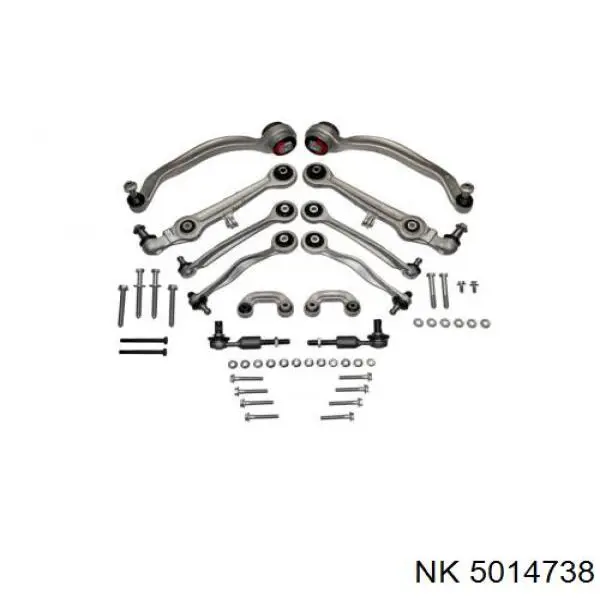 Комплект рычагов передней подвески NK 5014738