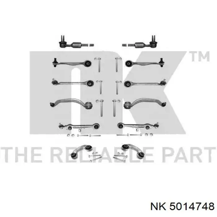 5014748 NK рычаг передней подвески верхний левый