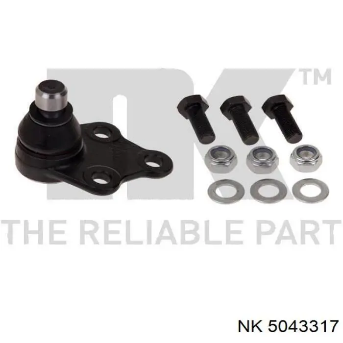 Шаровая опора, нижняя NK 5043317 цена, от 15.44 USD