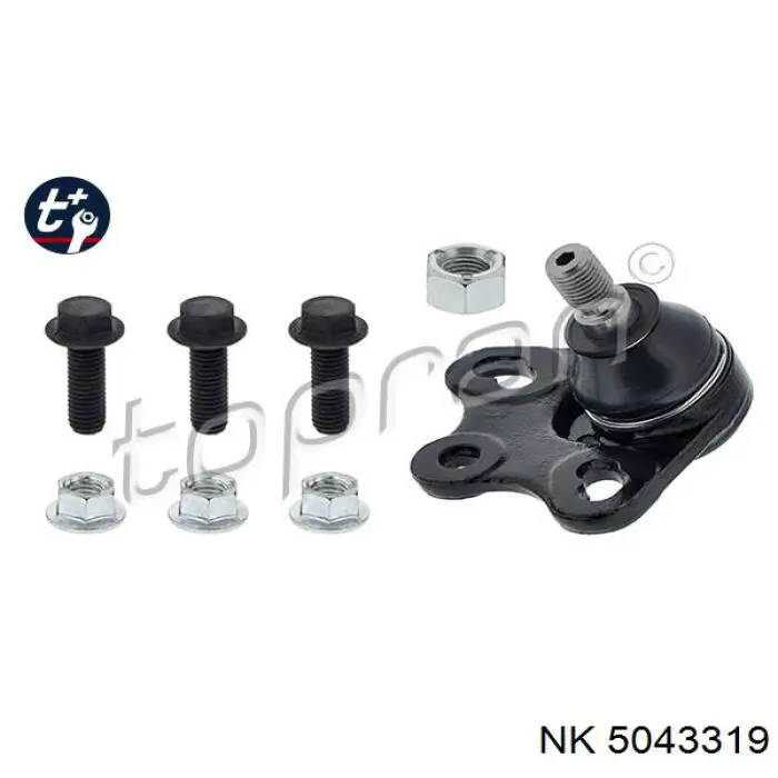 5043319 NK Палец шаровой нижний