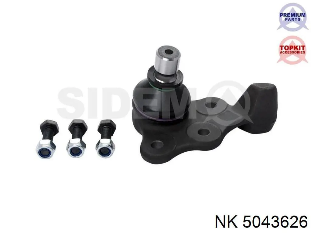 Нижняя правая шаровая опора NK 5043626 цена, от 11.72 USD