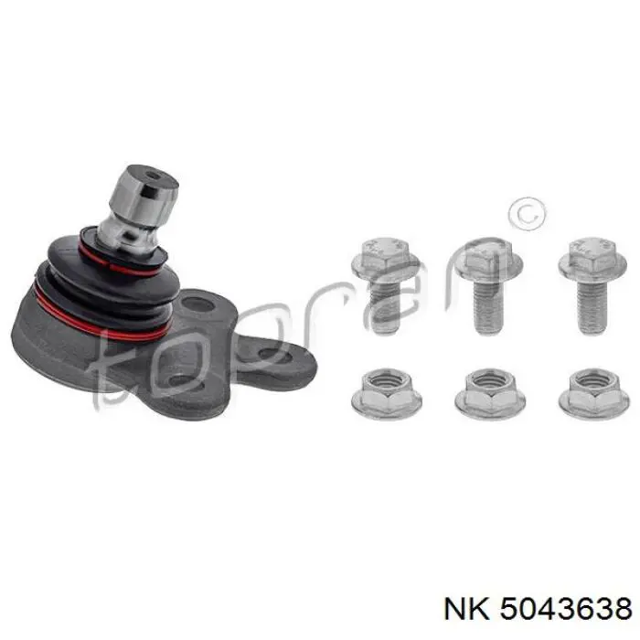 Шаровая опора, нижняя NK 5043638 цена, от 12.45 USD