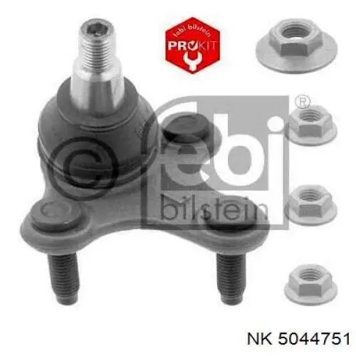 Нижняя левая шаровая опора NK 5044751 цена, от 14.09 USD