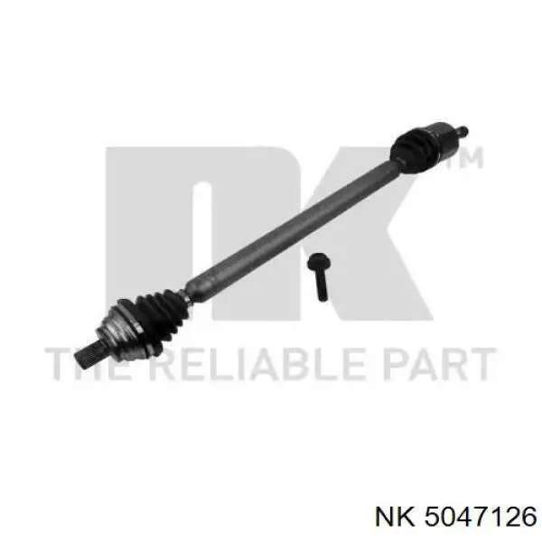 Привод передний правый NK 5047126 цена, от 120.86 USD