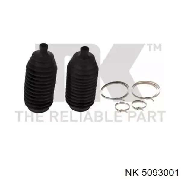 Пыльник рулевого механизма (рейки) NK 5093001