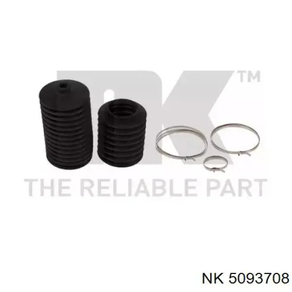 5093708 NK пыльник рулевого механизма (рейки правый)