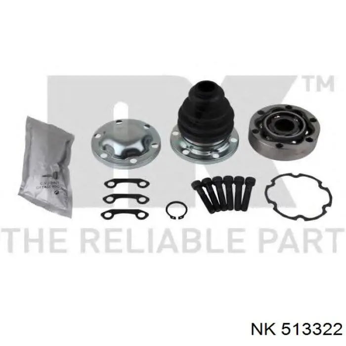 Граната колесная NK 513322 цена, от 37.66 USD