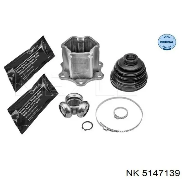 Junta homocinética interior delantera 5147139 NK