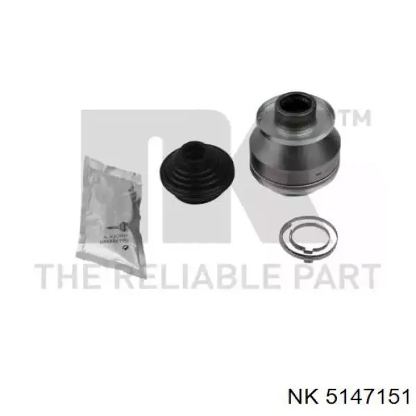 Шарнир угловых скоростей передний левый NK 5147151 цена, от 46.78 USD