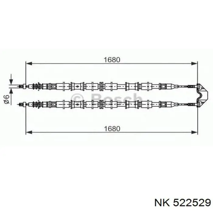 Пыльник ШРУСа внутренний 522529 NK