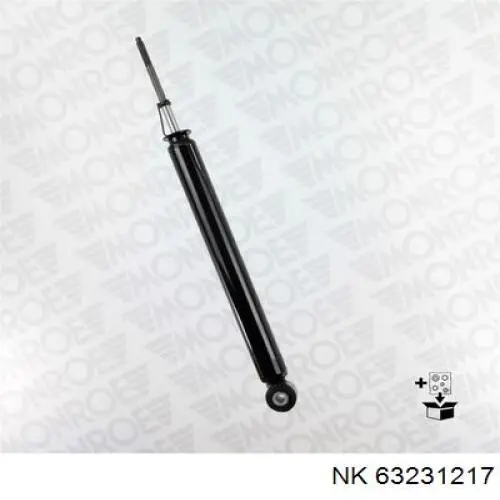 Стойка амортизатора задняя NK 63231217 цена, от 34.75 USD