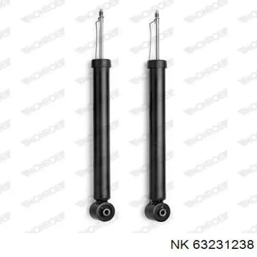 Стойка амортизатора задняя NK 63231238 цена, от 32.36 USD