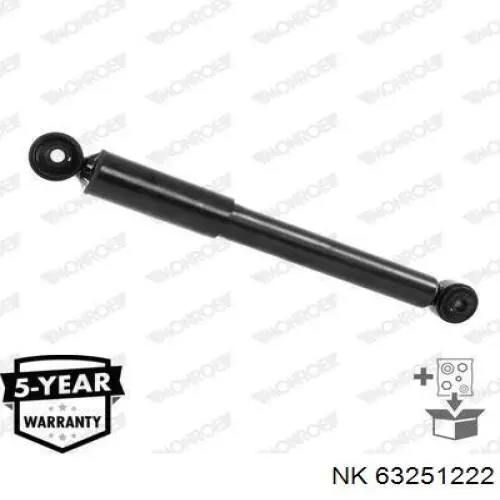 Стойка амортизатора задняя NK 63251222 цена, от 30.94 USD