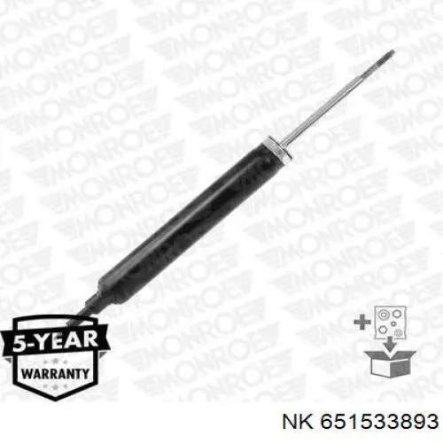Купить 651533893 NK Амортизатор задней подвески