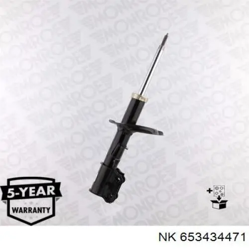 Амортизатор передней подвески левой NK 653434471 цена, от 46.67 USD