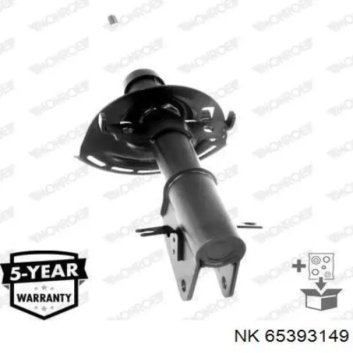 Стойка амортизатора передняя NK 65393149 цена, от 49.58 USD