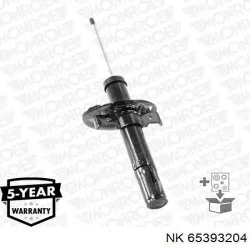 Стойка амортизатора передняя NK 65393204 цена, от 43.78 USD