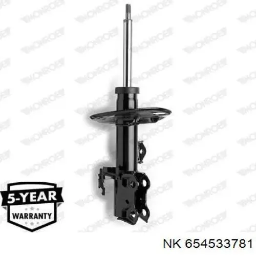 Амортизатор передней подвески левой NK 654533781 цена, от 50.79 USD