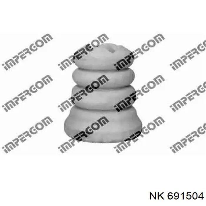 Буфер-отбойник амортизатора переднего + пыльник NK 691504 цена, от 14.84 USD