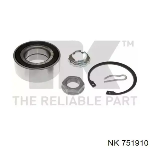 Комплект подшипника ступицы колеса NK 751910 цена, от 25.99 USD