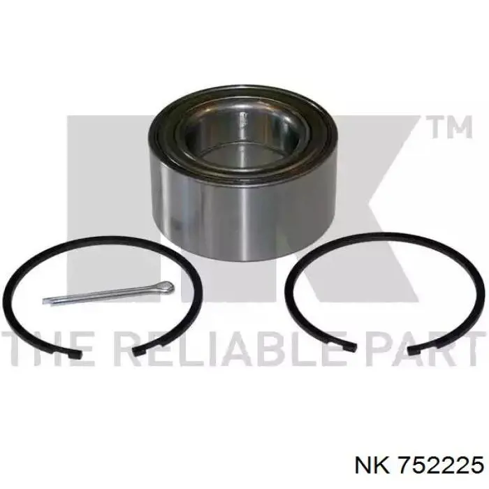Комплект подшипника ступицы колеса NK 752225 цена, от 23.93 USD