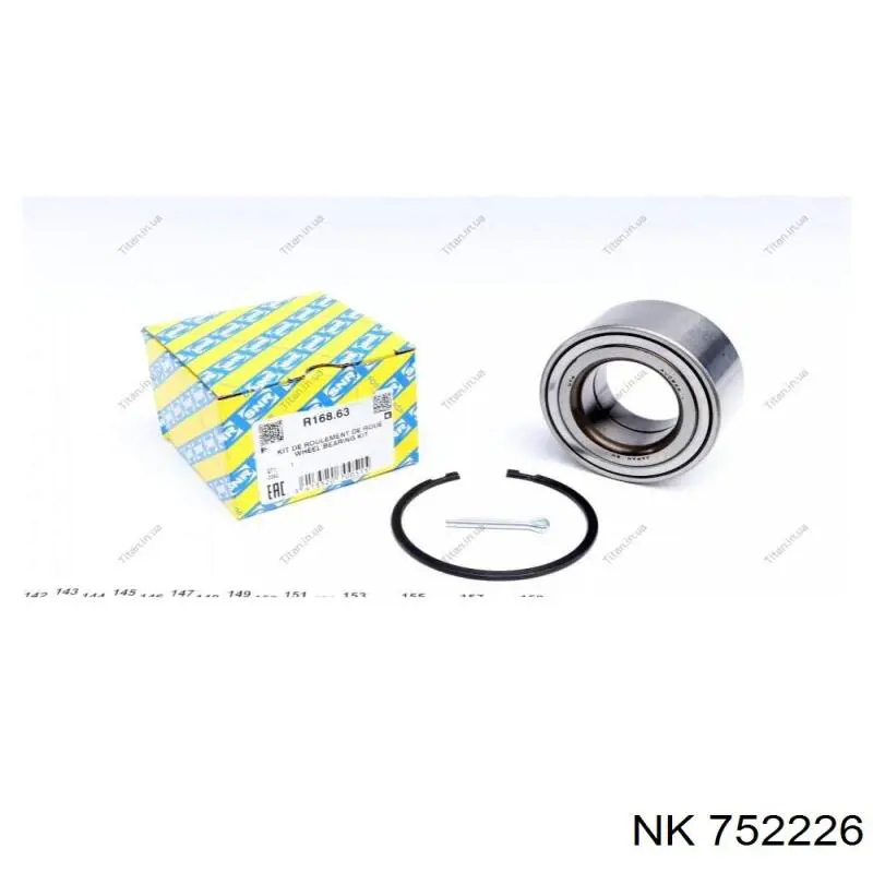 Купить 752226 NK Подшипник передней ступицы
