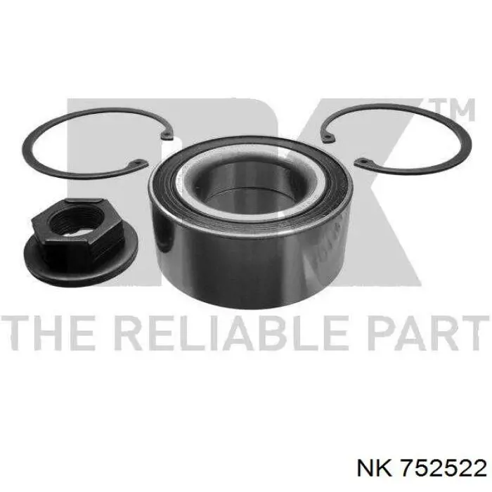 Комплект подшипника ступицы колеса NK 752522 цена, от 16.29 USD