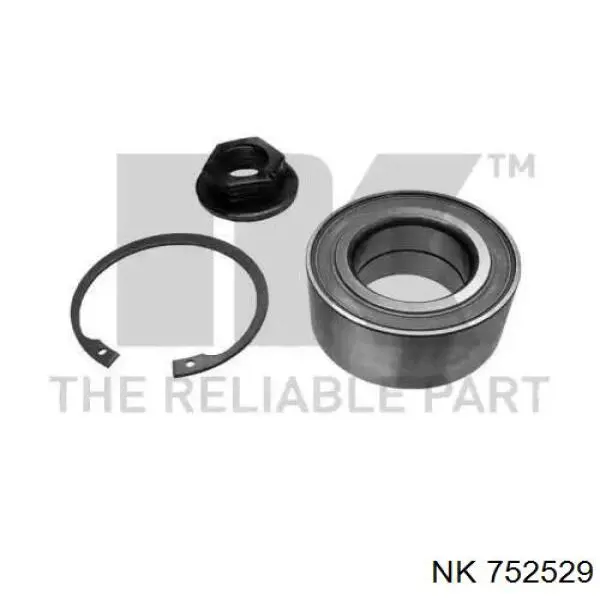Купить 752529 NK Подшипник передней ступицы