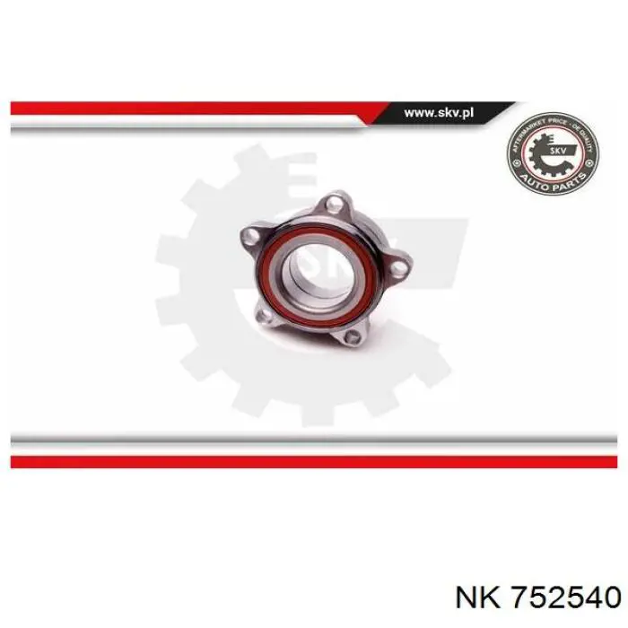 Подшипник ступицы 752540 NK