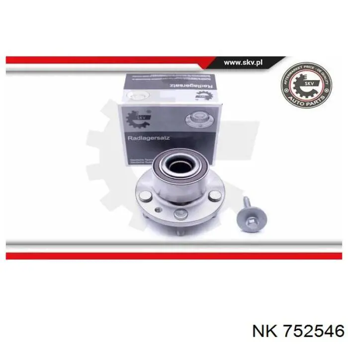 Ступица (передняя) NK 752546