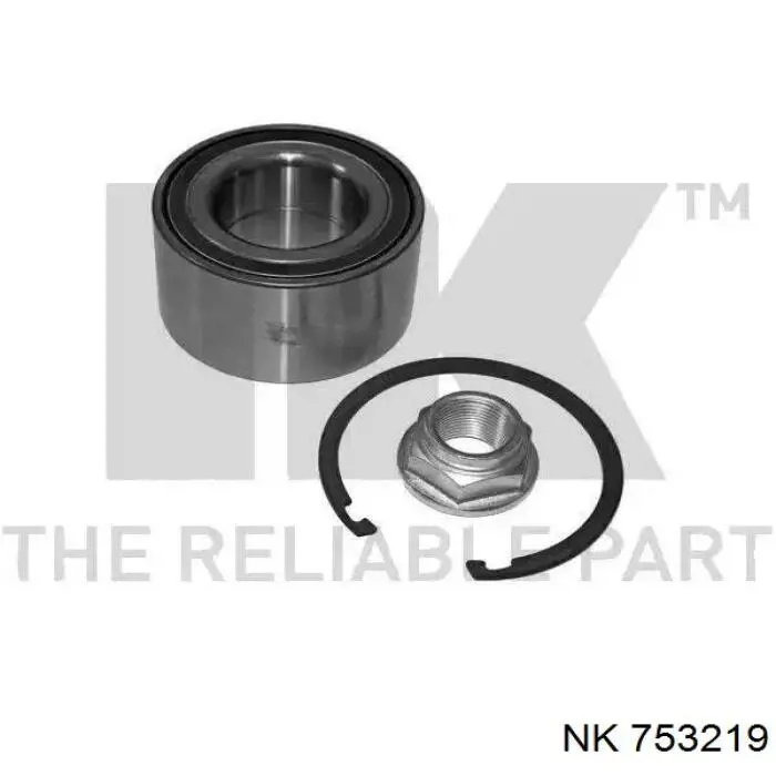 753219 NK Подшипник ступицы передней